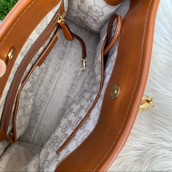 Michael Kors Hamilton canvas Handbag tote - Picture 8 of 16